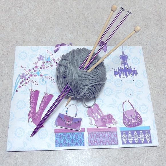 Other - BEGINNERS WOOD 6.0 KNITTING NEEDLES & A SET OF BOYE SIZE 6.0 NEEDLES & G…